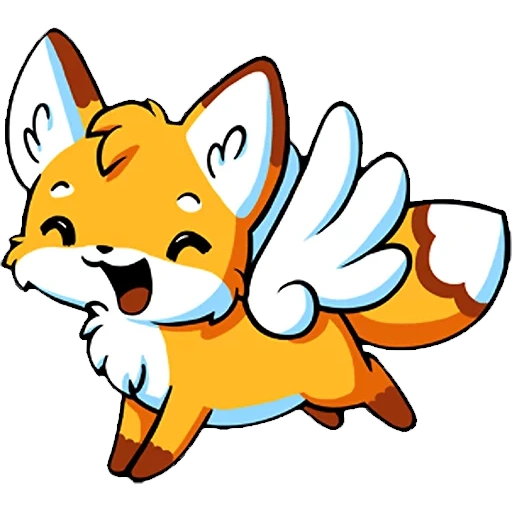 raposa, pacote, fox fox, fox fox, corgi chibi