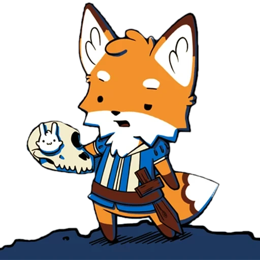 fox, fox, pocket fox, fox pattern, cute fox mascot