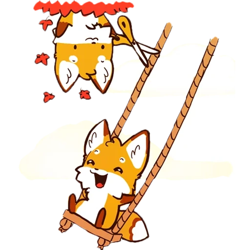 the fox, das fuchsmuster, das muster des fuchses, the sichuan fox, illustration of the fox
