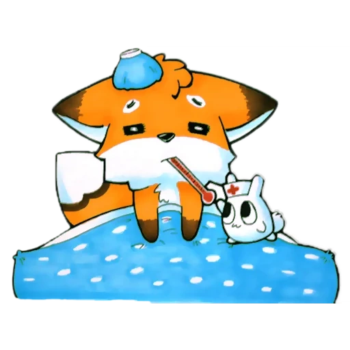 raposa, fox fox, fox com um livro, desenho da fox fox