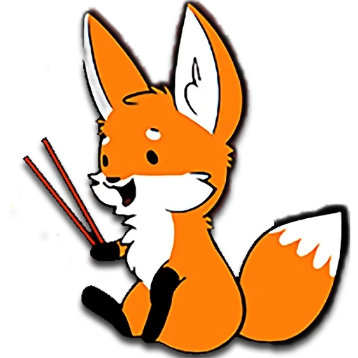 fox, fox fox, fox, fox pattern, fox cartoon