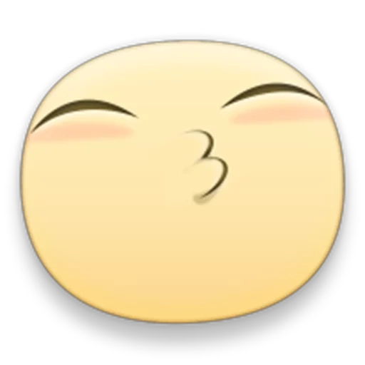 emoji, cara sonriente, milot emoji, emoticones de anime, emoji smilik