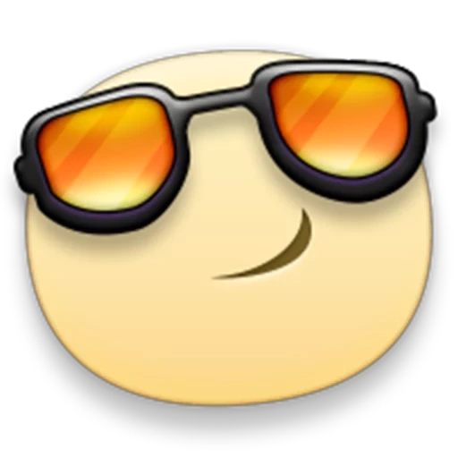 meep, boy, smiley glasses, smiley with glasses, emoji emoticons