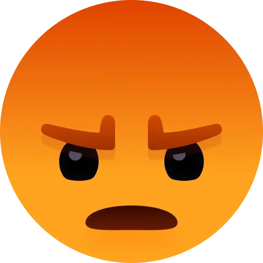 emoji angry, der ausdruck ist wütend, emoticons der wut, emoticon, emoticons der wut