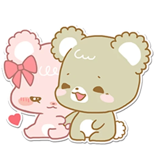 kawaii, sugar, sweet bear, sweet cubs, cute drawings of chibi