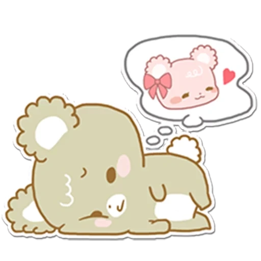 the drawings are cute, sweet cubs, cute drawings of chibi, cute kawaii drawings, lovely sugar cube bear