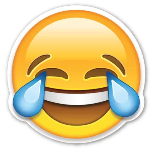 texto, smile emoji, crying emoji, laughing emoji, estética sorridente