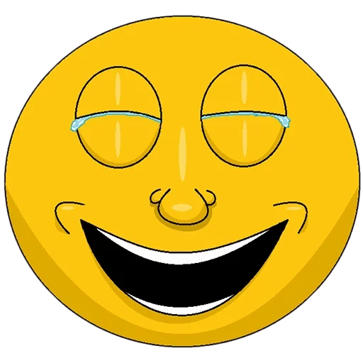 lächelndes gesicht, gelber smiley, grins grins, das smiley ist fröhlich, lustige emoticons