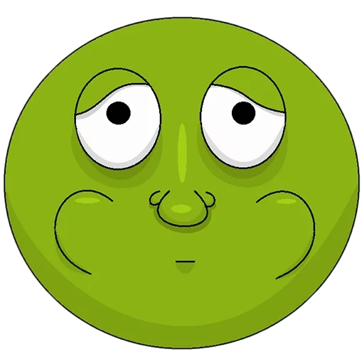 wajah tersenyum, wajah tersenyum, smiley green, senyum lucu, ekspresi hijau