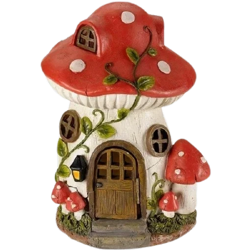 гриб домик, гриб домик сада, домик глины гриб, гриб домик гномов, magic mushroom house игрушка