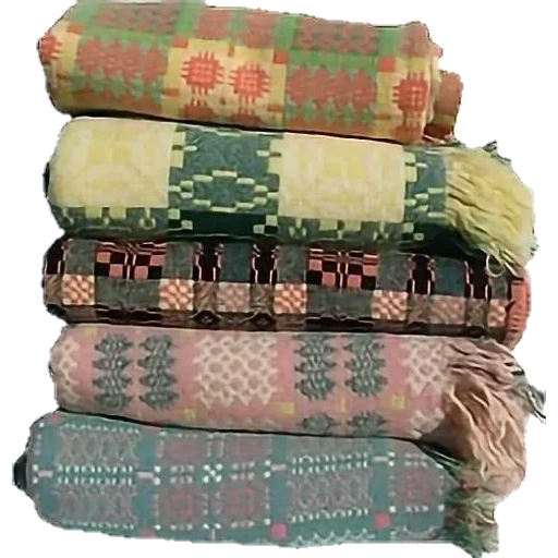 текстиль, стопка одеял, индийское одеяло ватине, hand made welsh blankets, кашемировый плед кровать