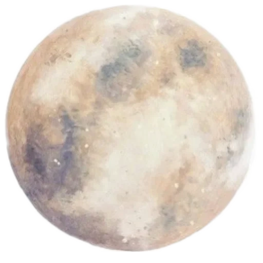 луна, moon, луна эстетика, луна акварелью, размытое изображение
