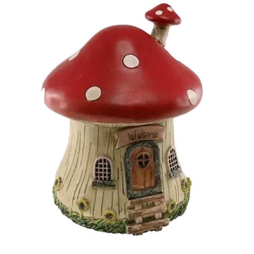 грибной домик, гриб домик сада, гриб домик u07427, игрушка мини домик гриб, домик гриб горкой игрушка