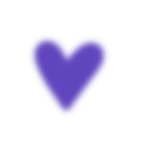 jantung aura, jantung bubuk, jantung ungu, ungu berbentuk hati, emoticon pack purple heart