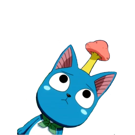 happy tail fairy, happy xenogeneic thiel, happy fairy tail, heterogeneous theil happy rendering, tail fairy happy season 1