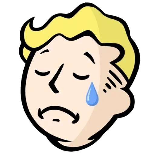 fallout, fallout emoji, emoji fallout, emoji follaut, the face of a smiling fallout