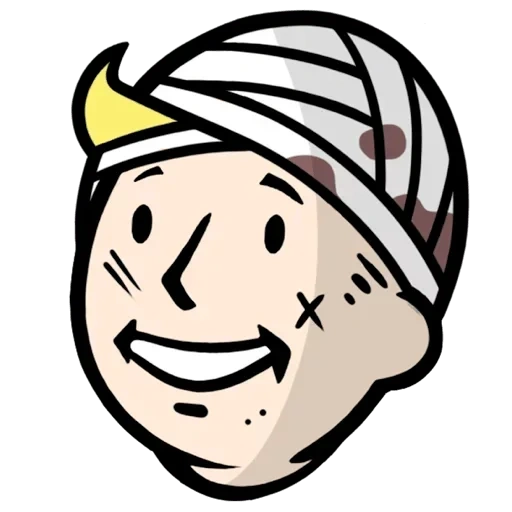 fallout, fallut shelter, fallout logo, mr follaut smile, the face of a smiling fallout