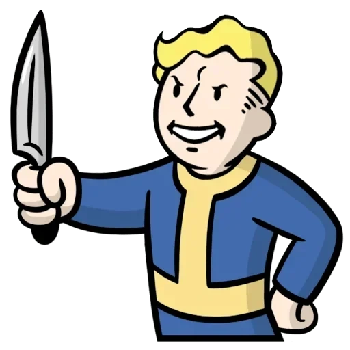 cadere, lotta d'onda, von follaut, fallout wave bow, personaggi caduti