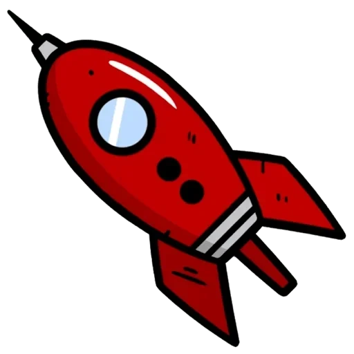 rocket, cartoon rocket, cartoon rocket, logo fusée follaut