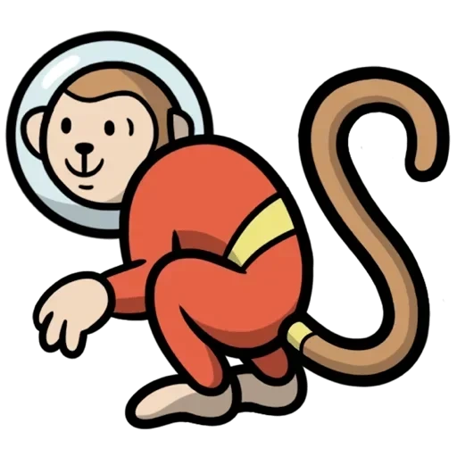 singe, singe, reconstituer des émoticônes, singe de corell, monkey emoji