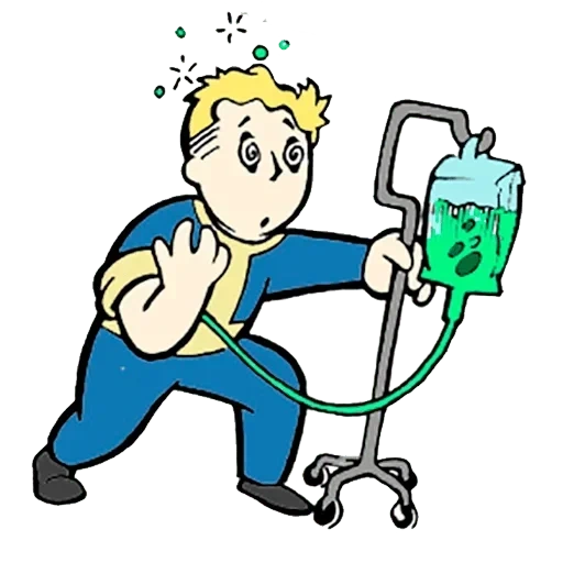 fallout, fallout vault, wave bow chemist, fallut boy chemist, fallut fight a doctor