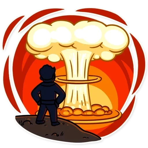 fallout, fallout vault, rayonnement d'expression, explosions nucléaires, explosion atomique