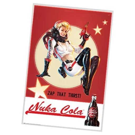 manifesto, poster poster, fallout 4 nuka-world, poster nuka cola fallout 4, poster fallout 4 nuka cola