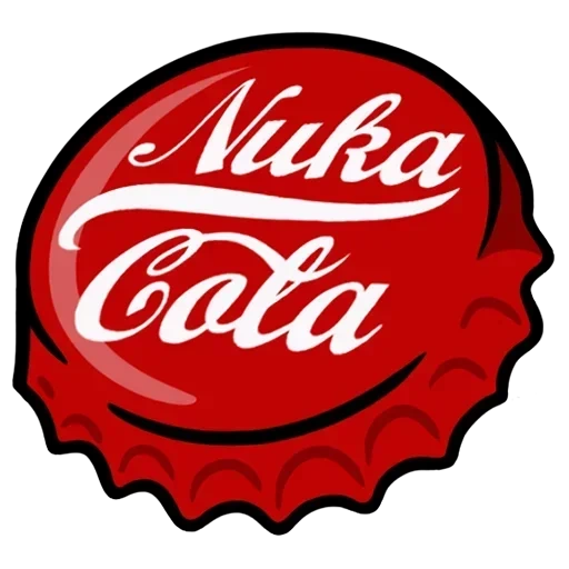 cola irradié, revêtement, nuka cola gai, nuka cola fallout, couvercle radiant nuka cola