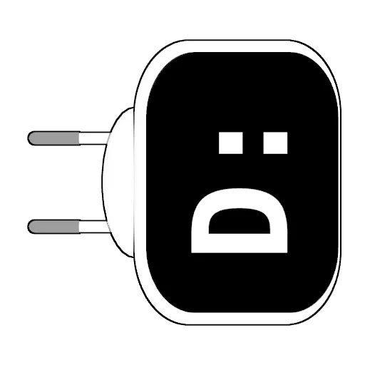 darkness, logo uber, the icon of the outlet, the socket of the logo, mdi icon outlet