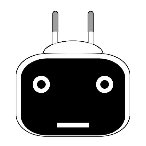 ícones, logotipo, robô de bot, crachá de botan, galeria android logo