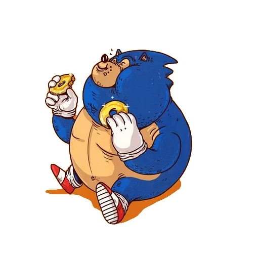 pack, fat sonic, fat cartoon characters