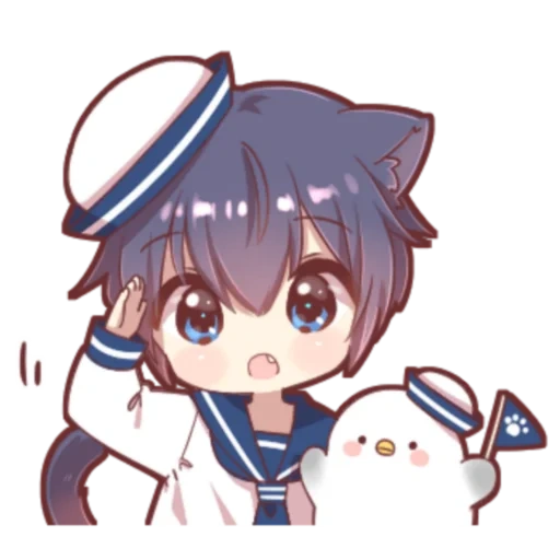 sailor, personnages d'anime, haruka nanase chibi, patterns d'anime mignons