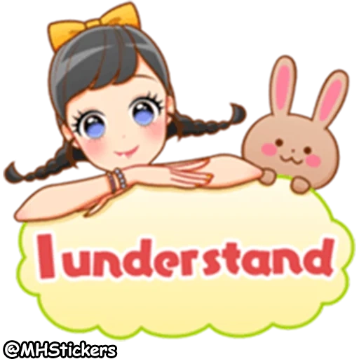 girl, anime, special, stickers