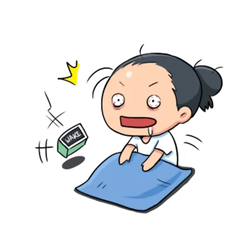 kartun, illustration, netter cartoon, dizzzy person, gesichter hinter dem laptop