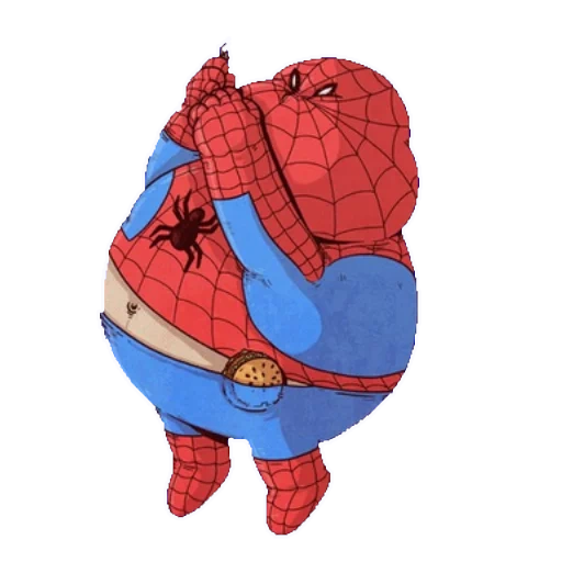 человек-паук, толстые супергерои, супергерои толстяки, толстый человек паук, алекс солис супергерои толстяки