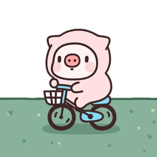 pack, piggy drawing, diy stickers pig