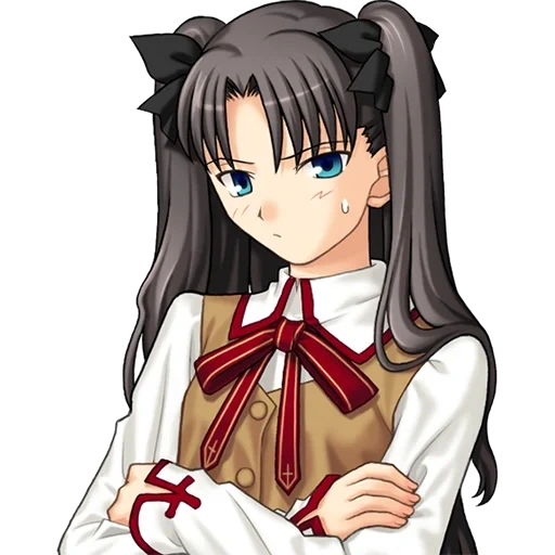 tohsaka, рин тосака, тосака рин, fate/stay night, рин тосака визуальная новелла