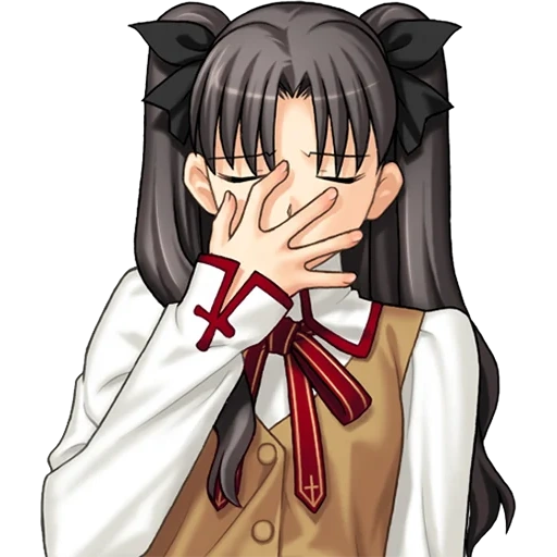 keyakinan, rin tosaka, tosaka rin, tohsaka rin, fate/stay night