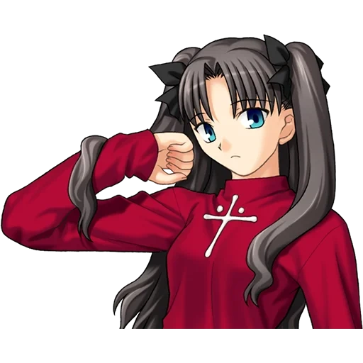 homula, tohsaka, peach banlin, tohsaka rin, taobanlin sprite