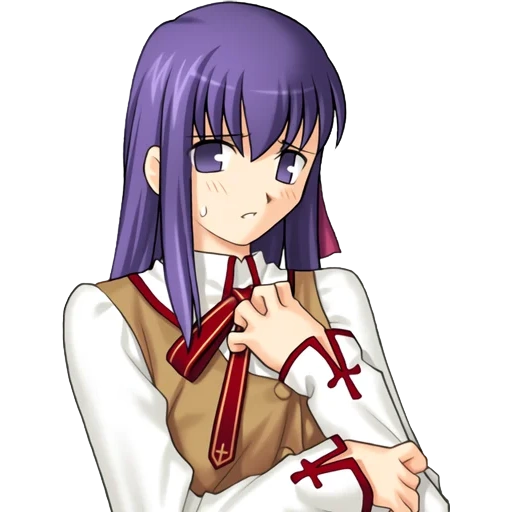 so cruel, type-moon, gakuen heaven, homurahara fate, sakura cabeza sprite