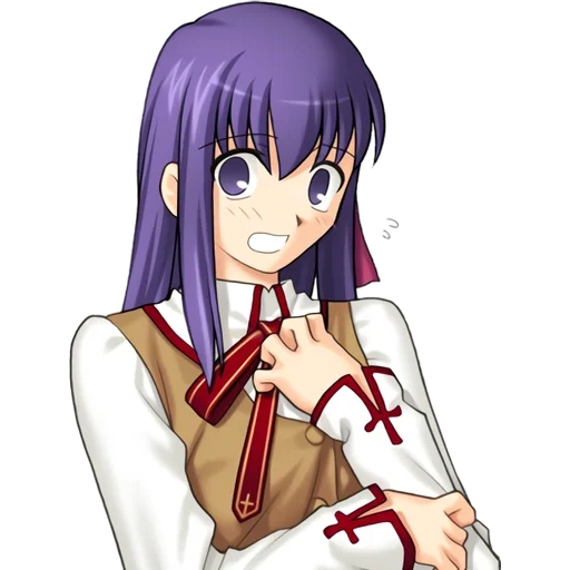 so cruel, type-moon, fate/stay night, anime characters, sakura matou sprite