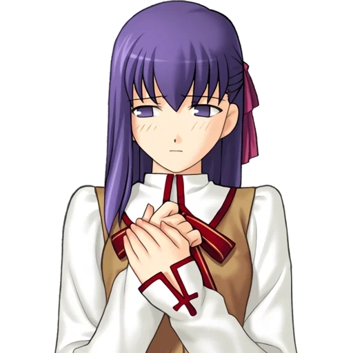 anime, comurahara fate, fate stay night, anime characters, sakura matou sprite