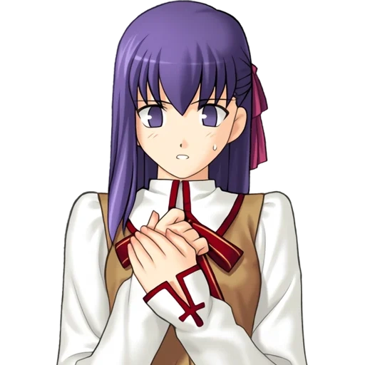 anime, fate stay night, fate stay night, personnages d'anime, sakura matou sprite