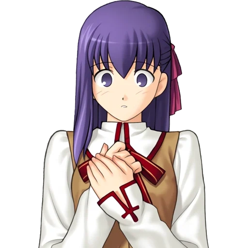 sakura matou, fate stay night, fate/stay night, мато сакура фейт, sakura matou sprite