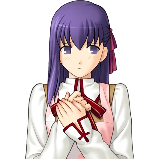 anime, comurahara fate, fate/stay night, anime characters, sakura matou sprite