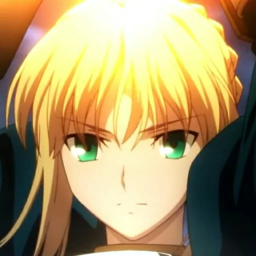 saber, personnages d'anime, fate/stay night, artoria pendragon, cyber excalibur