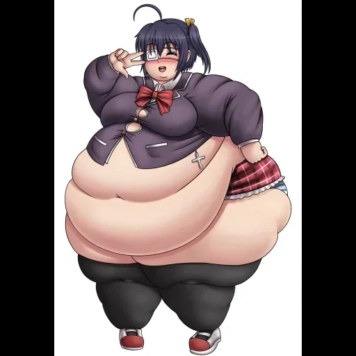 anime, fett san, ssbbv anime, fettanime, anime fat girls