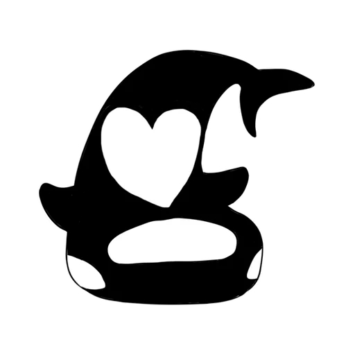 silhouette, orca k a, profil de l'épaulard, épaulard, modèle pour les épaulards