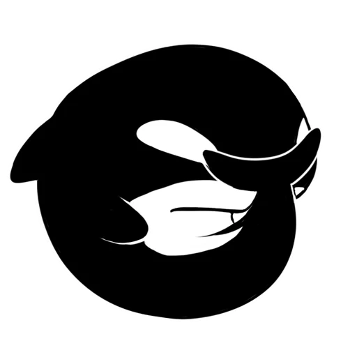 эмблема, логотип, косатка, значок дельфина, дельфин касатка
