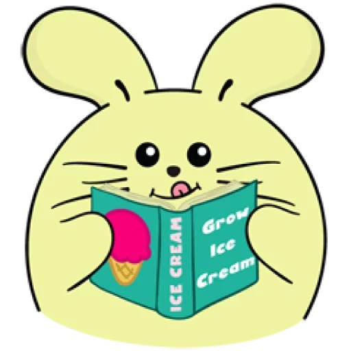 class, rabbit, rabbit ifone, a nutritious rabbit sticker